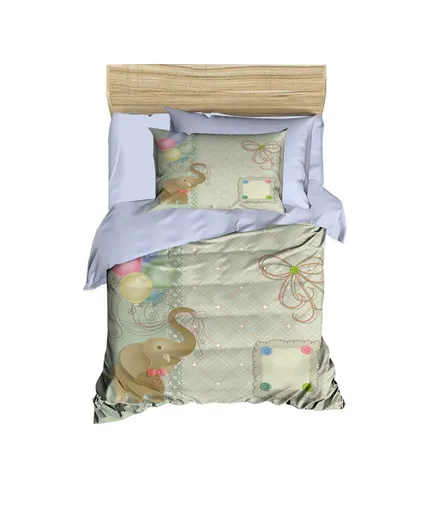 Lenjerie de pat pentru copii, L'essentiel Maison, PH168, Blue / Beige