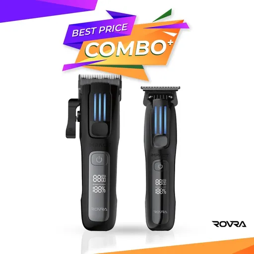 Set ROVRA - IMPACT - Masina de tuns + Masina de contur