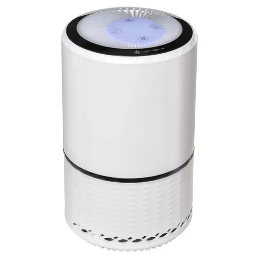 HOMCOM Purificator de Aer cu Filtru HEPA 3 Viteze Φ20x32 cm pentru Curatarea Aerului in Casa si Birou | Aosom Romania