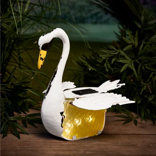 Felinar solar lebădă "Casa Bonita"