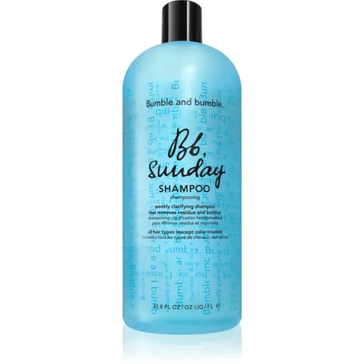 Bumble and bumble Bb. Sunday Shampoo șampon detoxifiant pentru curățare 1000 ml