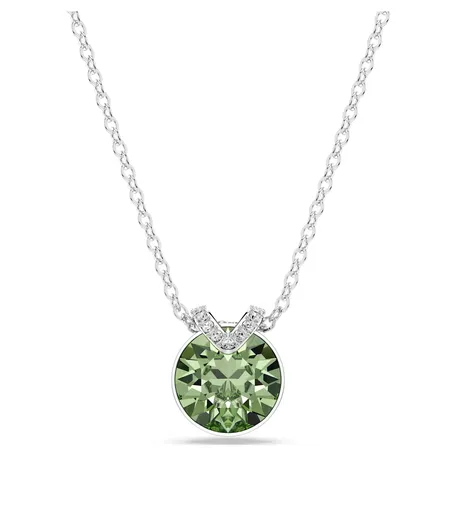 Swarovski Colier elegant cu cristal verde Bella 5724285
