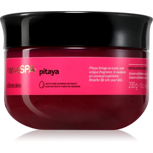 oBoticário Nativa SPA Pitaya balsam exfoliant 200 g