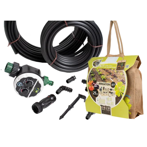 Kit Irigare Prin Picurare My Farm Vegetable Garden - a Unei Suprafete De Maxim 25 M², Cu Programator Zero Inclus