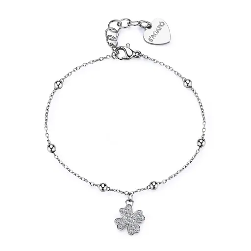 S'Agapõ Brățară fermecătoare pentru femei Trifoi Witch SWH14
