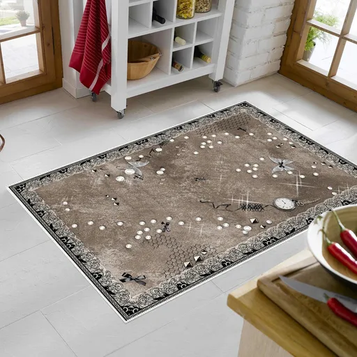 Covor, Mu118, 80x150 cm, Cafeniu