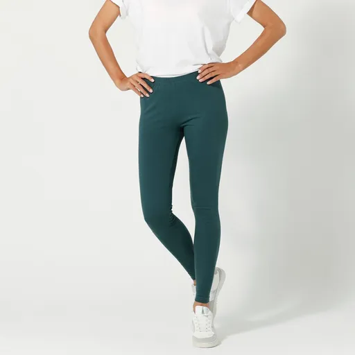 Colanți uni cu talie elastică