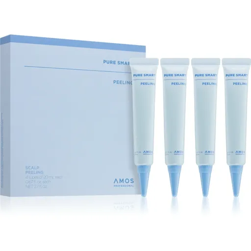 AMOS PROFESSIONAL Pure Smart Peeling exfoliant pentru scalp anti matreata 4x20 ml