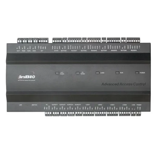 Centrala de control acces biometrica ZKTeco INBIO-4-2 pentru 4 usi bidirectionale