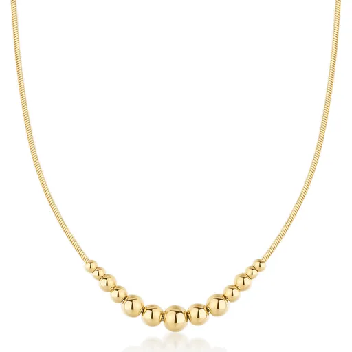 Brosway Colier placat cu aur cu mărgele Perfect BPC06