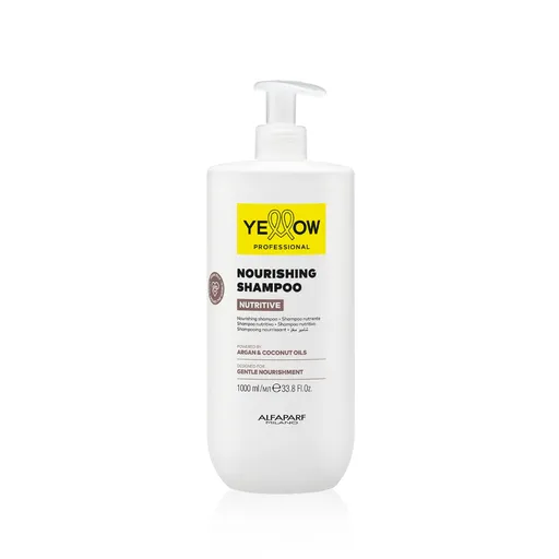 Sampon Hranitor pentru Par Uscat, Yellow Nourishing Shampoo, cu Ulei de Cocos si Argan, Gramaj: 1000ml