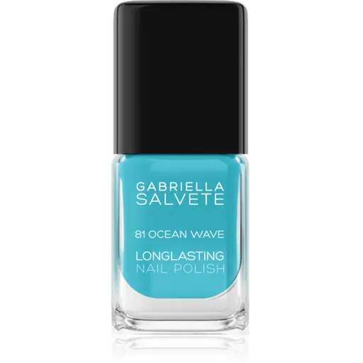 Gabriella Salvete Longlasting Enamel lac de unghii cu rezistenta indelungata lucios culoare 81 Ocean Wave 11 ml