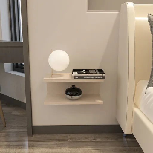 Noptiera, Hanah Home, Ramira, 45x19.6x23.8 cm, Bej