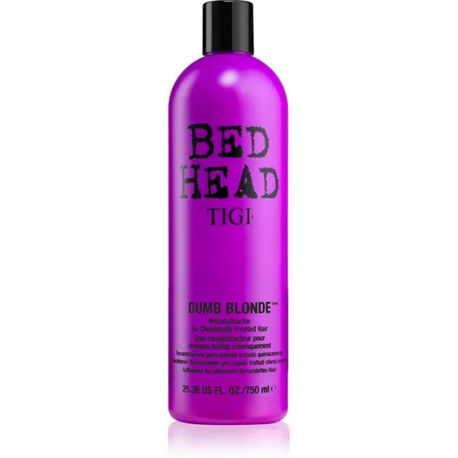 TIGI Bed Head Dumb Blonde balsam pentru parul tratat chimic 750 ml