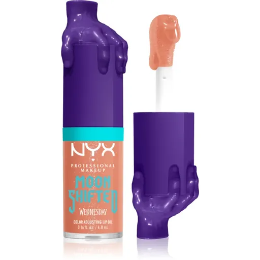 NYX Professional Makeup Wednesday Mystery Lip Oil ulei pentru buze culoare 03 Moon Shifted 4.8 ml