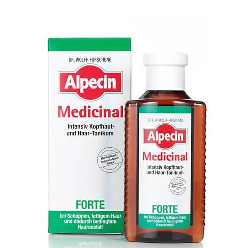 Alpecin Tonic intensiv pentru păr împotriva căderii părului (Medicinal Forte Liquid) 200 ml