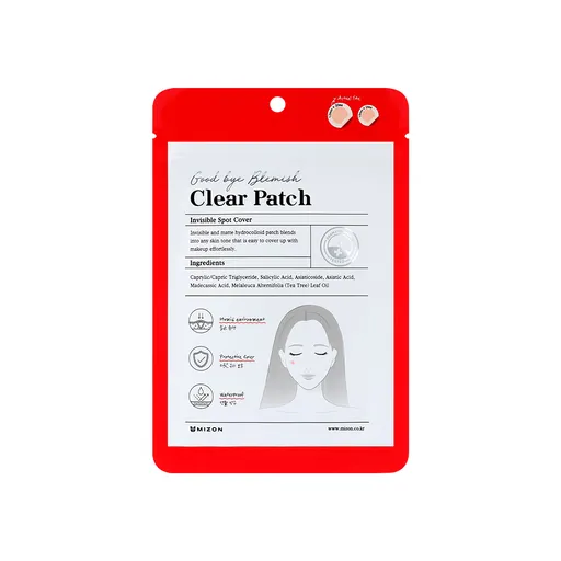 Mizon Plasturi de curățare pentru pielea problematică Good Bye Blemish (Clear Patch) 44 bucăți