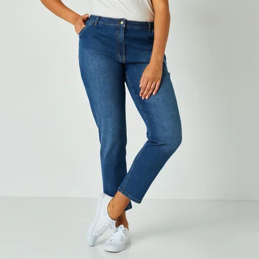 Blugi pentru mame, denim elastic