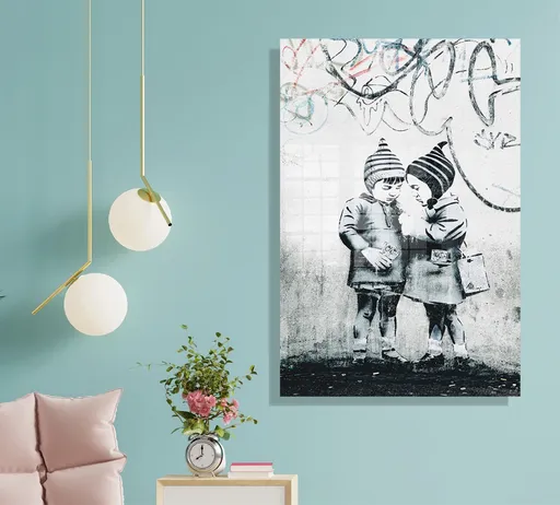 Tablou decorativ, 1867, 30 x 45 cm, Multicolor