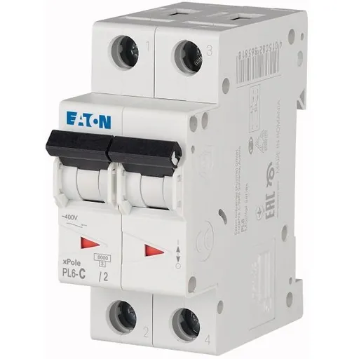 Siguranta automata 2P 40A Eaton PL6-C40/2 286571