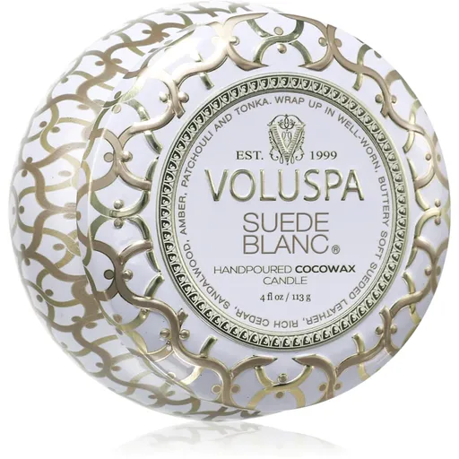 VOLUSPA Maison Blanc Suede Blanc lumânare parfumată 113 g