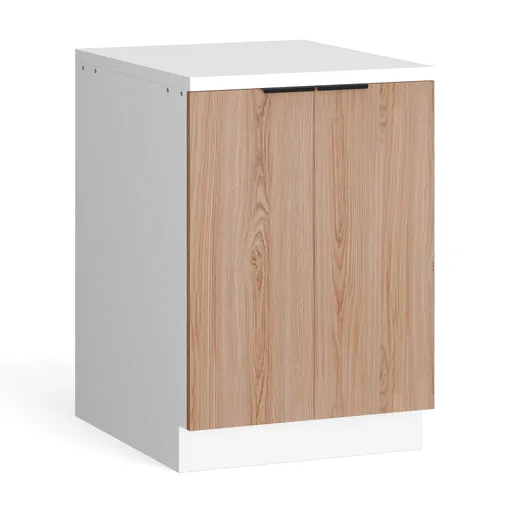 Blumfeldt Raft cu rafturi WoodVista, Dispunere practică a rafturilor, Materiale ușor de întreținut, Spațiu de depozitare