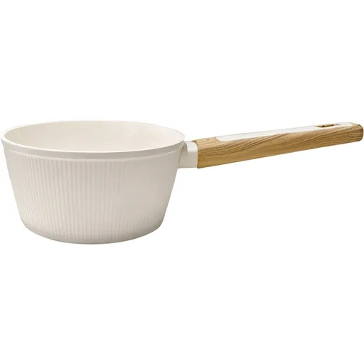 Cratiță cu suprafață ceramică Kitchisimo Bianco 18 cm