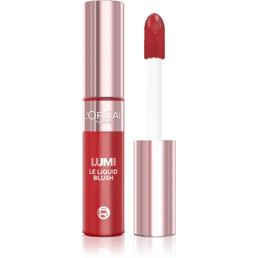 L’Oréal Paris Lumi Le Liquid Blush fard de obraz lichid culoare 640 Glowy Rouge 11 ml