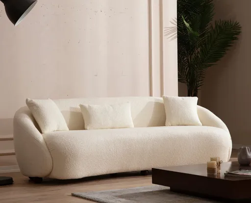 Canapea 3 locuri, Atelier del Sofa, 859FTN2044, Crem
