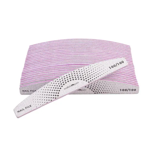 Pila semiluna Nailshop 100/100 - set 25 buc.