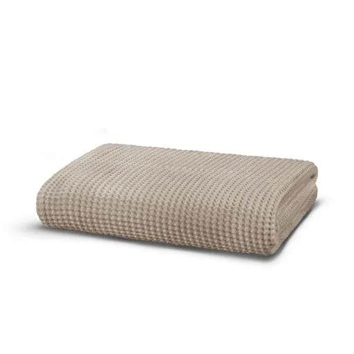 Prosop de baie, L'essentiel Maison, Modal Waffle (76 x 142), 50% Tesatura modala/50% Bumbac, Maro