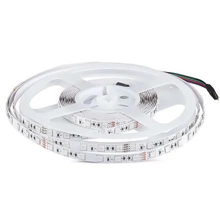 Banda LED SMD5050 RGB 60LED/M IP20 5M V-TAC SKU-212591