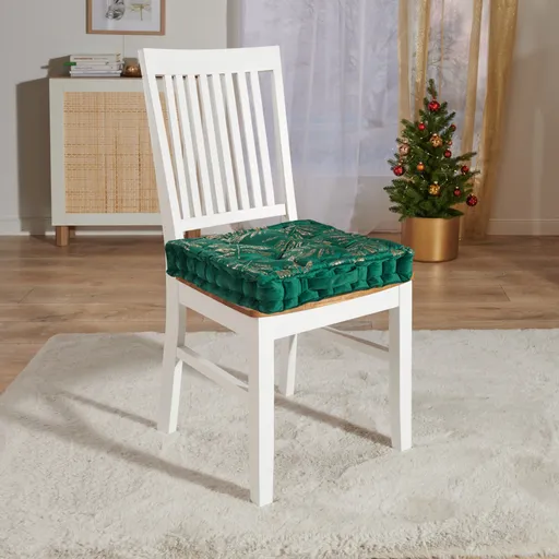 Pernă de scaun înaltă din velur