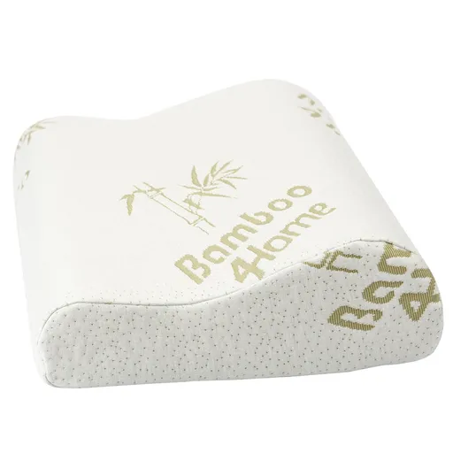 Pernă din spumă cu memorie 4Home Bamboo profilată,30 x 50 cm