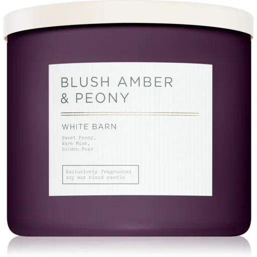 Bath & Body Works Blush Amber Peony lumânare parfumată 411 g