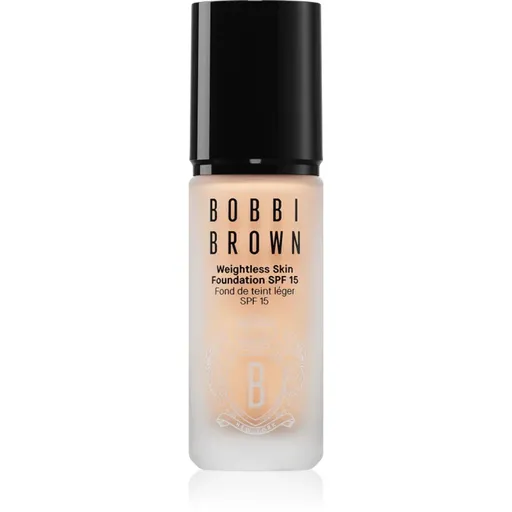 Bobbi Brown Weightless Skin Foundation SPF 15 Mini machiaj matifiant de lungă durată cu efect de hidratare culoare Beige 13 ml