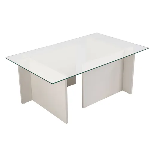 Măsuță de cafea Vetrino Wooden White, alb