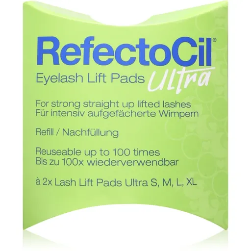 RefectoCil Eyelash Lift Pads Ultra plasturi reutilizabili pentru zona ochilor pentru lifting și laminarea genelor 100 buc