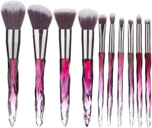 Pensule Machiaj Profesionale Elegance, Set 10