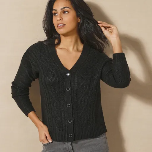 Pulover cu model împletitură