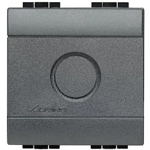 Tasta falsa 2M cu predecupare Bticino Living Light L4951, antracit