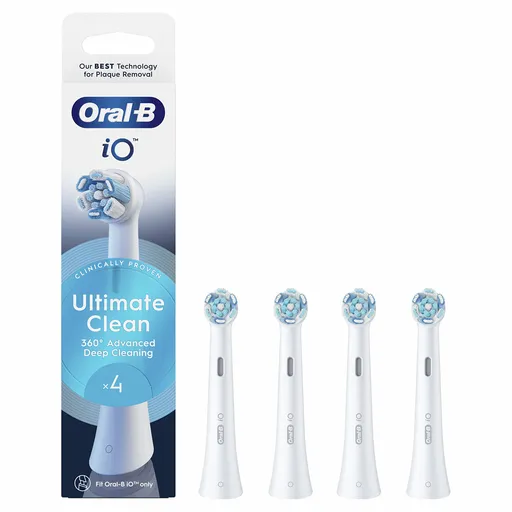 Oral B Capete pentru perie de schimb Ultimate Clean iO White 4 buc