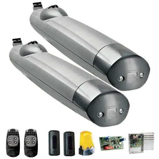 Kit automatizare porti batante CAME Amico pentru porti de pana la 1.8m lungime si o greutate de 200kg/canat