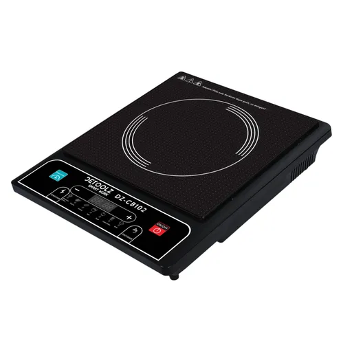 Plita Ceramica Cu Inductie, 7 Functii De Gatire, 8 Nivele De Temperatura, 1500W Detoolz