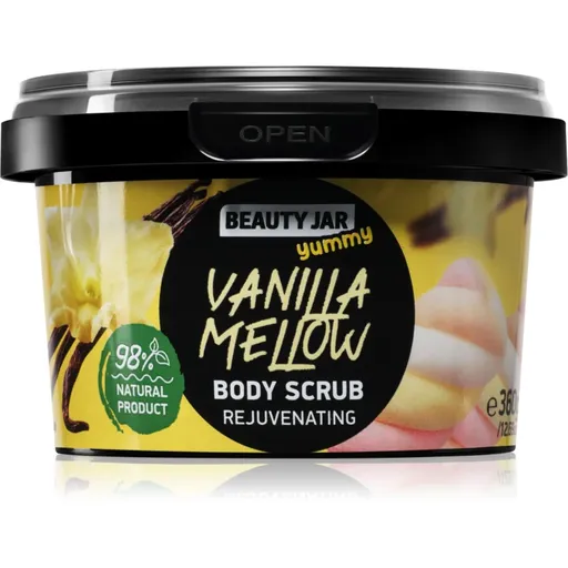 Beauty Jar Yummy Vanilla Mellow crema delicata pentru exfoliere cu efect de intinerire 360 g