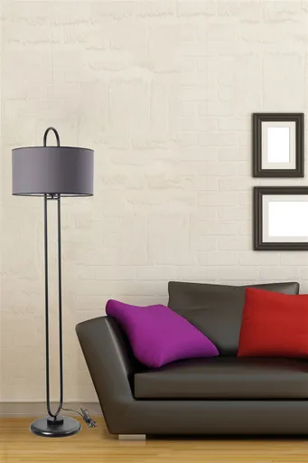 Lampadar, Opviq, 846STL2955, Gri inchis