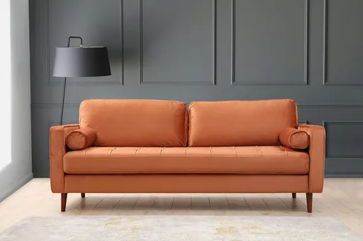 Canapea 3 locuri, Atelier del Sofa, 560ARE1332, Portocaliu