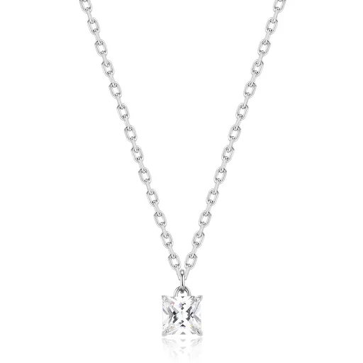 S'Agapõ Colier minimalist din oțel Tricky STK08