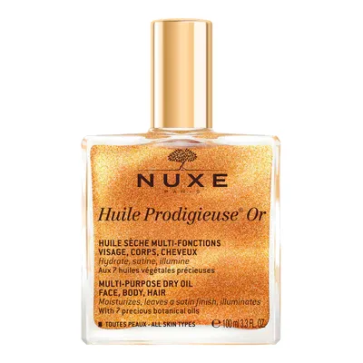Nuxe Ulei uscat multifuncțional cu sclipici Huile Prodigieuse OR (Multi-Purpose Dry Oil) 100 ml