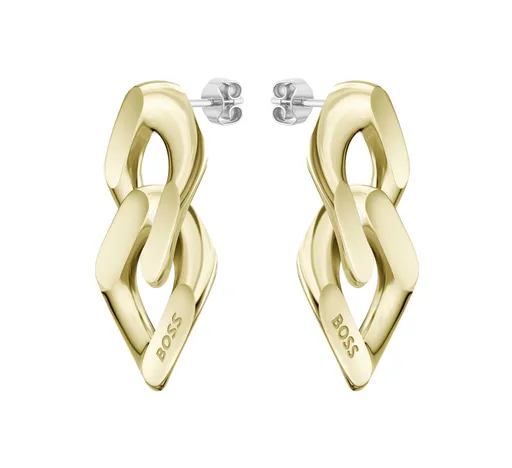 Hugo Boss Cercei la modă atârnați placați cu aur Links 1580523